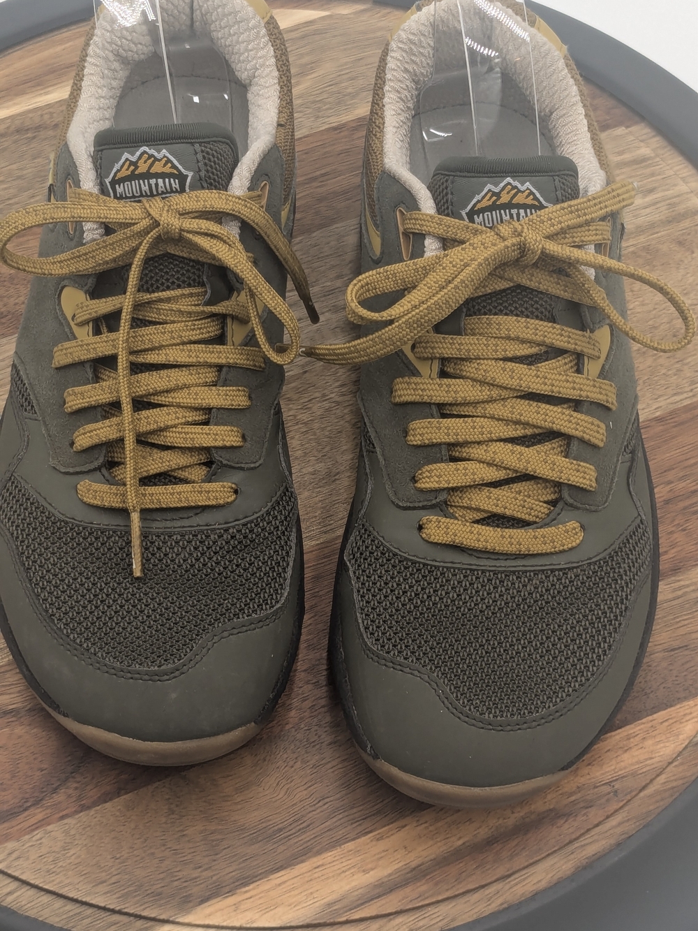 Lems Trailhead Hiking Shoes Sage Green Men's Size 8 Barefoot Trail Sneakers